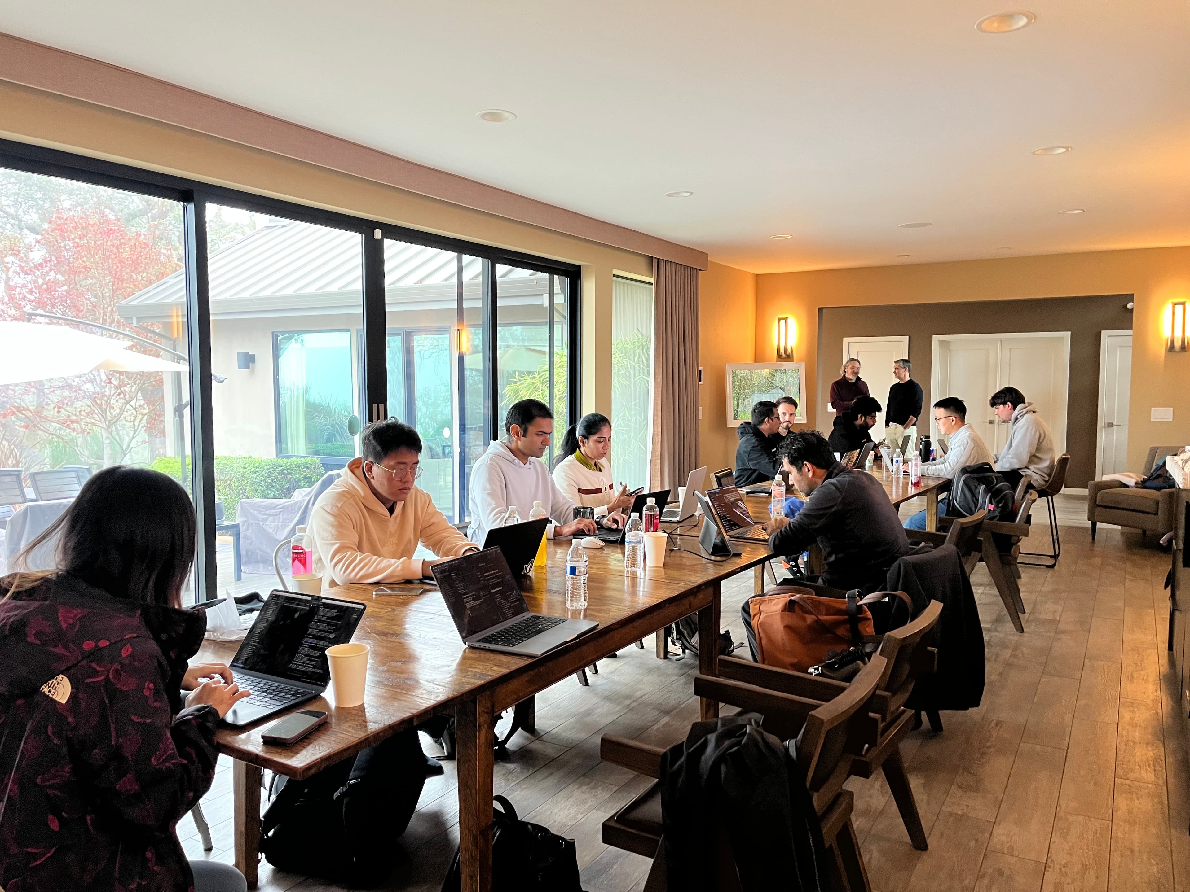 Panel during a corporate innovation event.